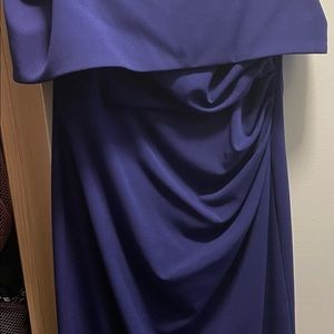 Worn once ! Vince Camuto over the shoulder knee length dress